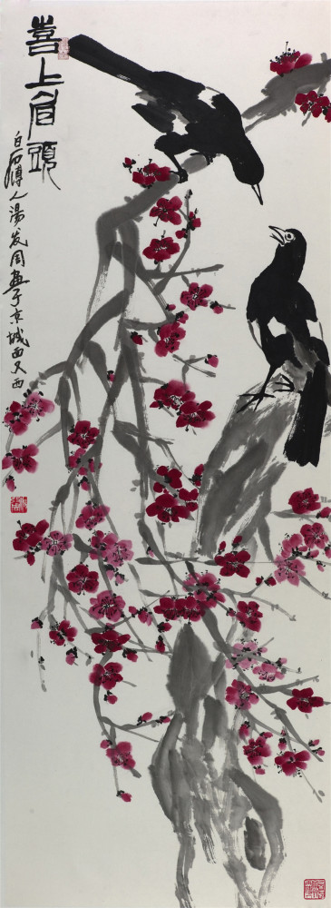 齐白石|白石画院-汤发周谈：一幅字画在家庭中的地位和作用