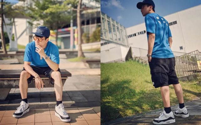 陈冠希和林俊杰上脚藤原浩全新aj3联名又一双爆款发布