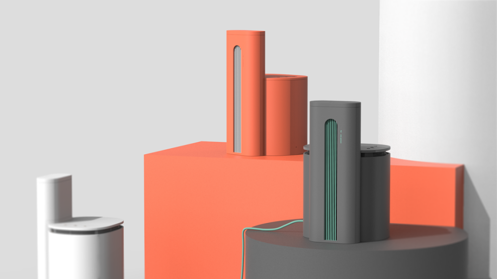 高颜值圆柱体产品设计