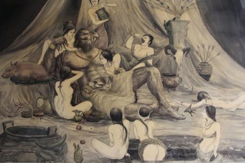 夏桀酒池肉林总结:夏王朝灭亡以后,妺喜的妖妃形象开始深入人心,毕竟