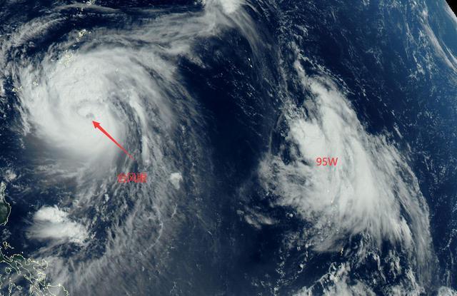 台风|巨无霸美莎克开眼！95W已在成型，10号台风海神或2天后生成