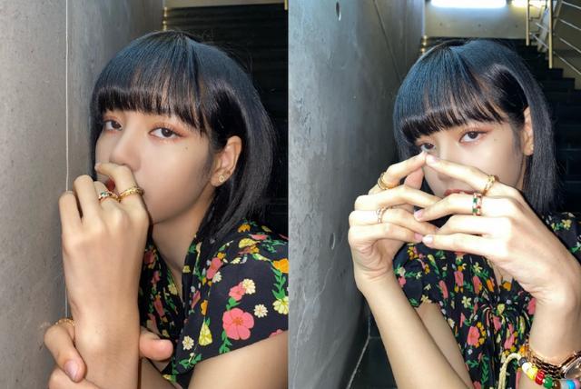 lisa"绿发造型"被疯传,无p图下身材引热议,我没看错吧?