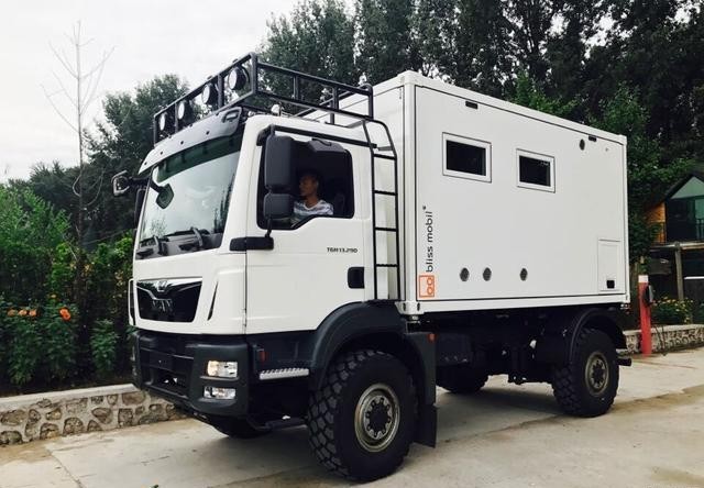 超级德国越野房车man4x4实拍分析