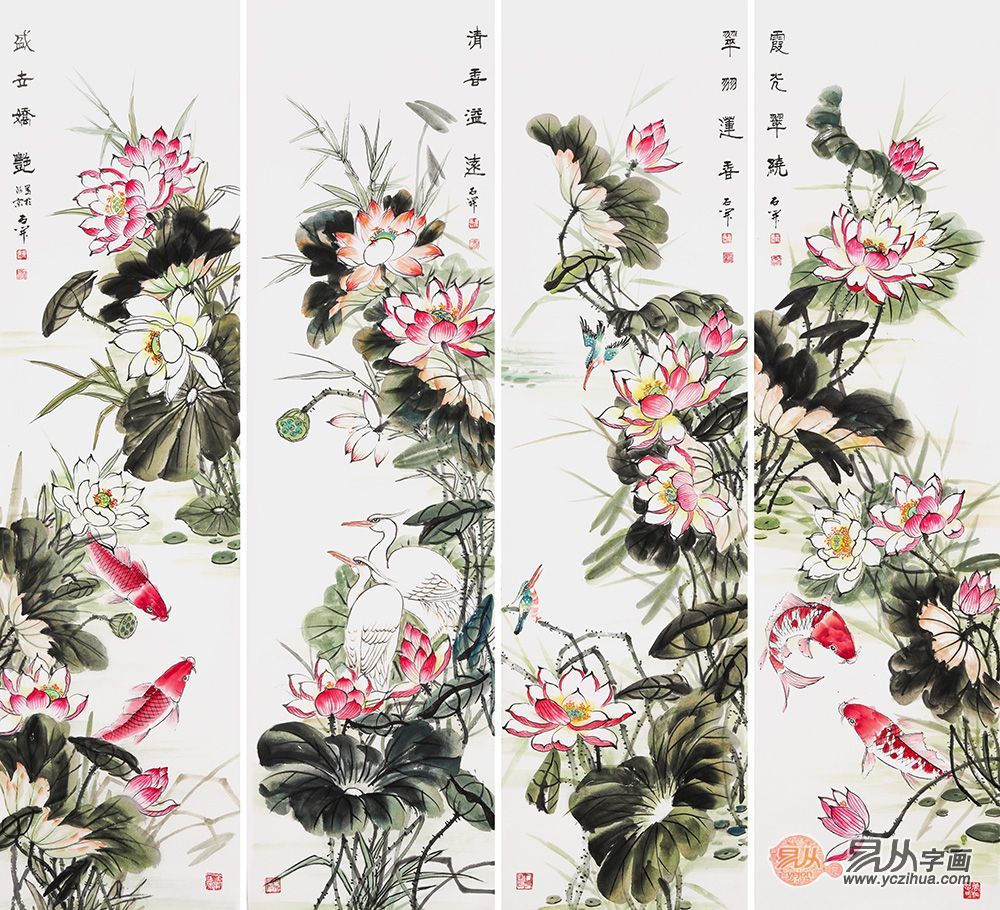 花鸟画|画家石开花鸟画怎么样？有什么特点