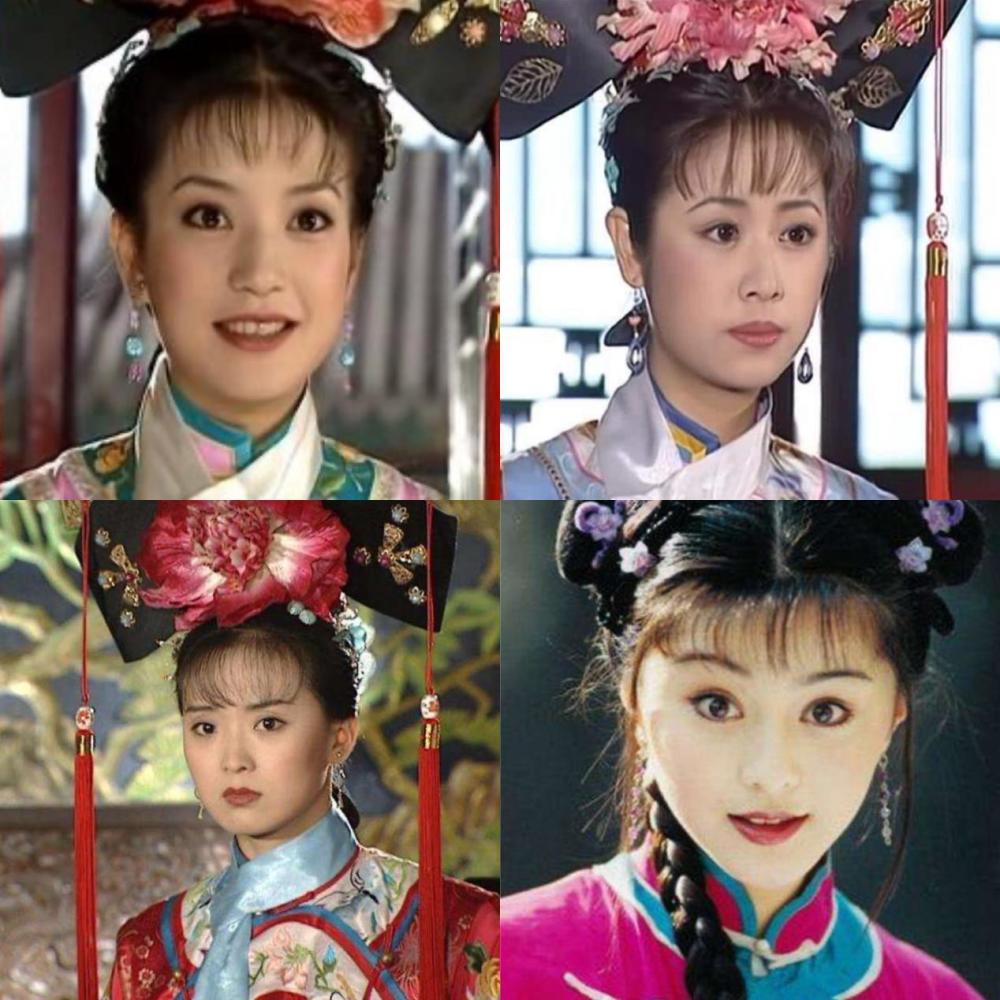 还珠格格四大女主婚纱照各个美艳最出人意料的还是小燕子