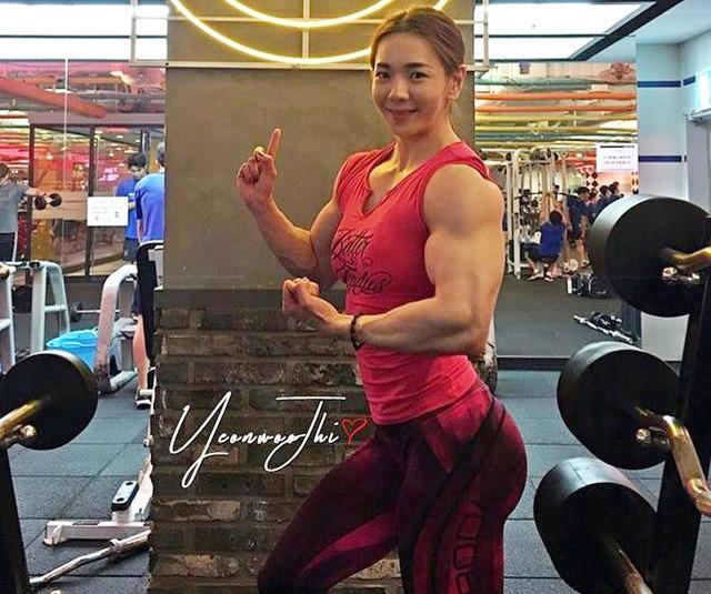 韩国健身一姐肌肉线条消失取而代之的是圆润