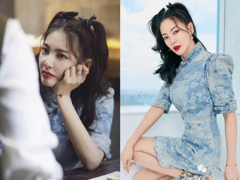 旗袍裙|明星红黑榜：穿旗袍同框比美，张雨绮杨幂谁赢了？