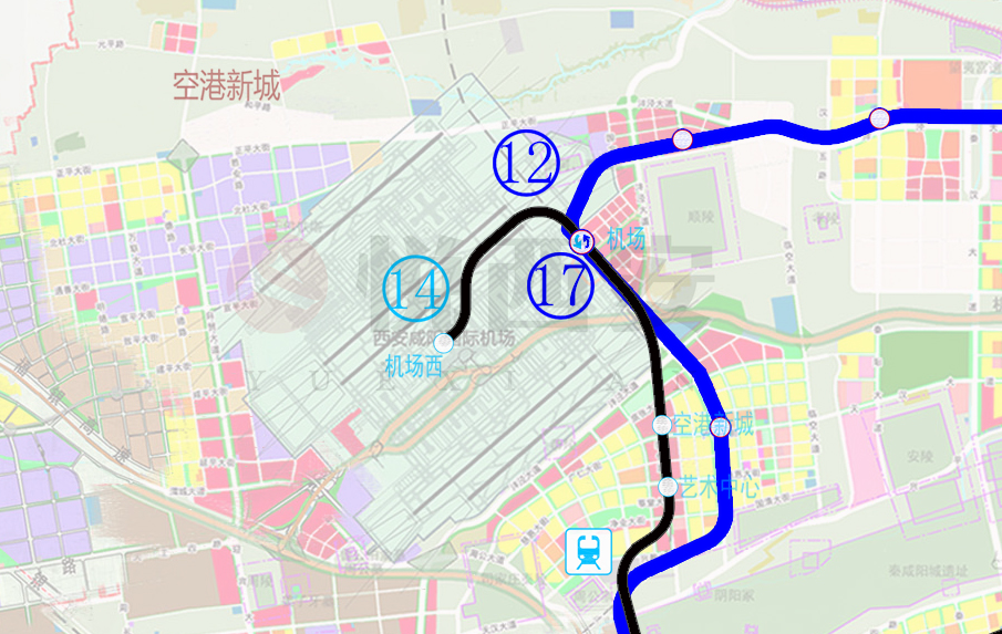 西安機場交通中心獲批高鐵城際地鐵全配齊