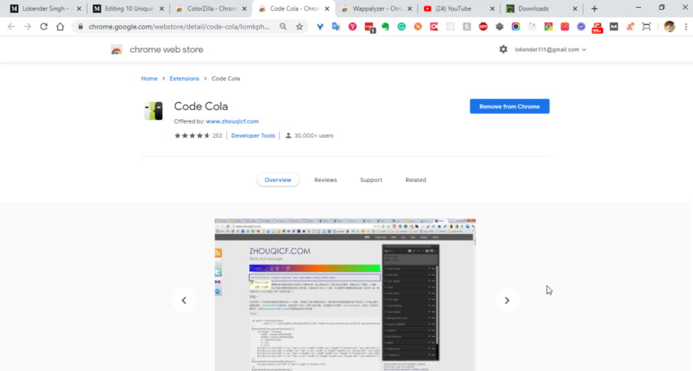 Chrome开发工具插件推荐