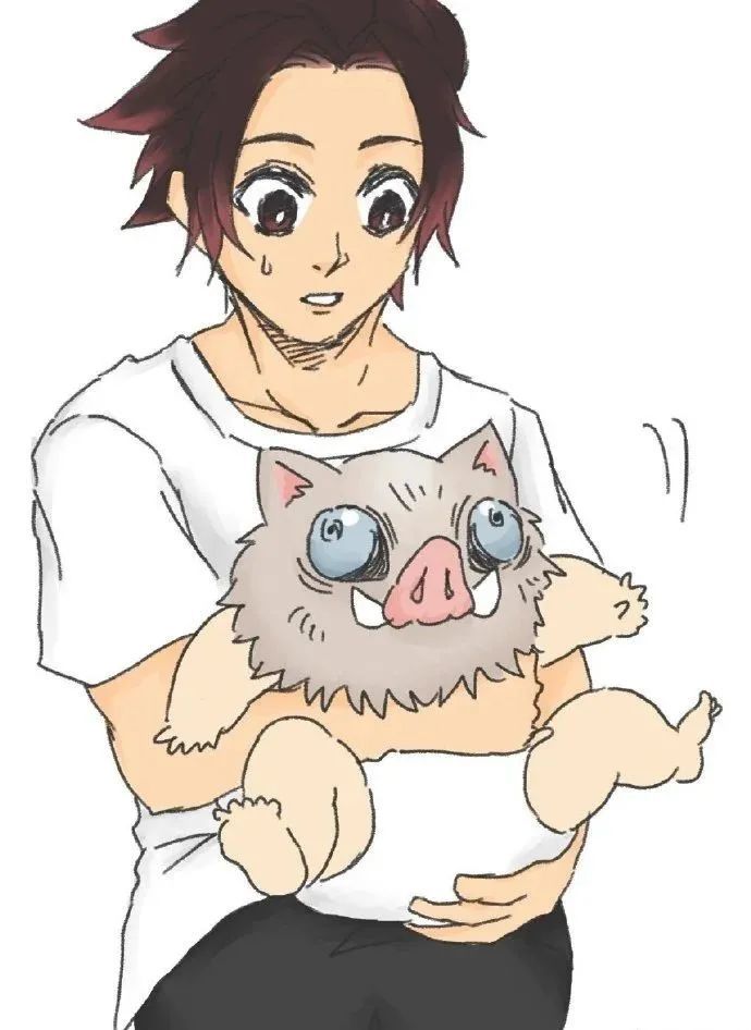 鬼灭之刃:这样的猪猪谁不爱呢?_腾讯新闻