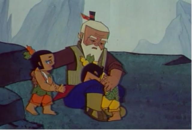 葫芦娃中老爷爷还有另一重身份?徒手搏杀蝎子精,还会斩妖聚兽?