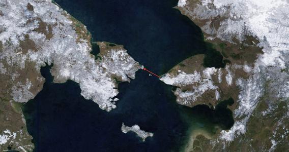 中国可以开车到达美国 只需白令海峡用土填平 但为何至今不填 大陆 白令海峡 美国 军事 苏联 军事