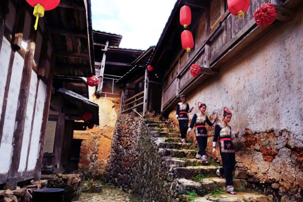 中国美丽休闲乡村三明市大田县桃源镇东坂村