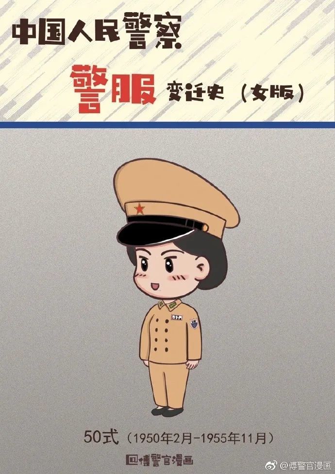 致敬警察节丨让我们一起了解警服的变迁 腾讯新闻