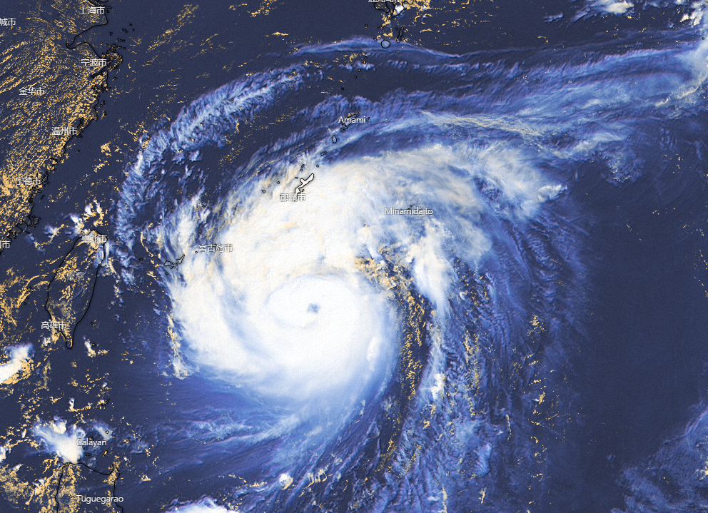 台风"美莎克"已"开眼",将成今年首个超强台风