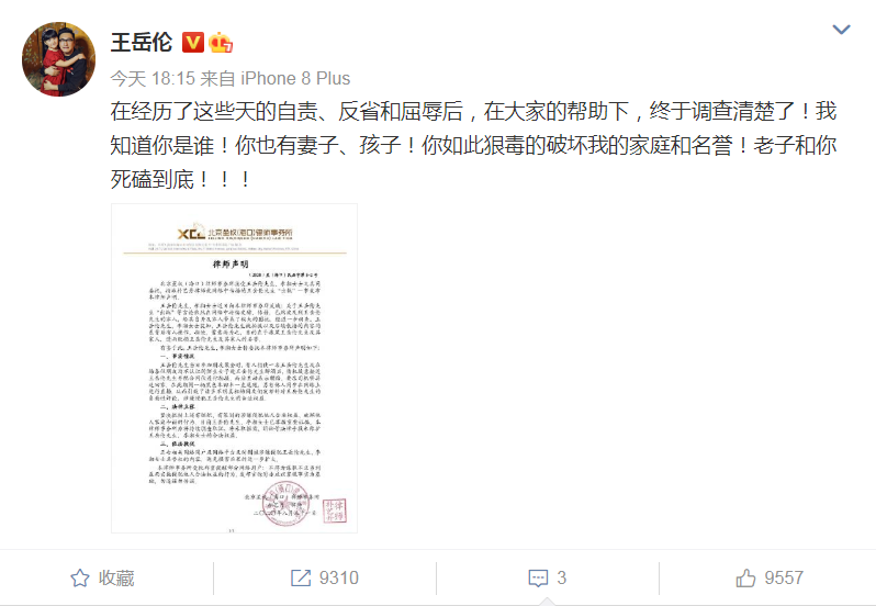 王岳伦|王岳伦发声明称遭人陷害 李湘力挺 王诗龄近日接连点赞父母视频