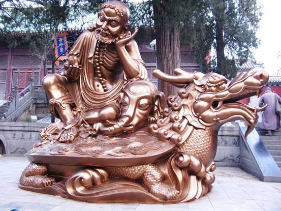 孙延富|达摩龙龟铜像通过世界纪录认证