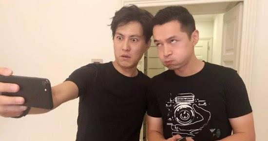 靳东|靳东晒与胡歌同框照引回忆杀，“明台”撇嘴出镜，站姿吊儿郎当有内味