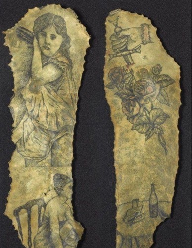 男子买到一个有纹身的灯罩,还有一股淡淡的怪味,专家:这是人皮