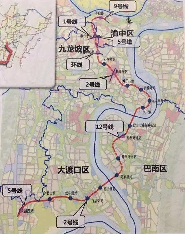 2018年10月25号,重庆地铁18号线工程进行了第一次环境影响评价,同年11