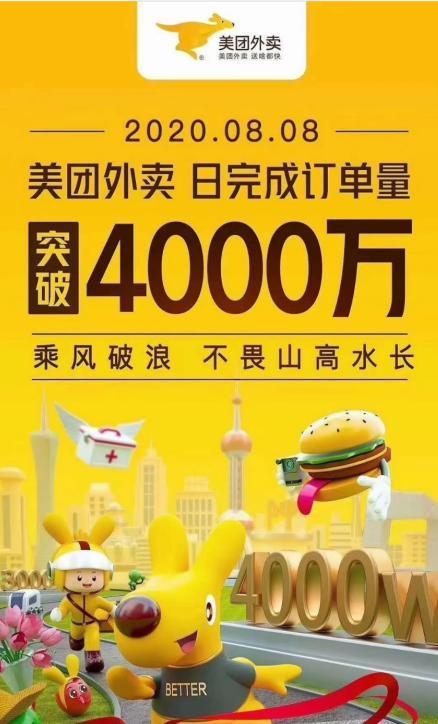 美团和滴滴,谁将率先宣布"日订单突破1亿"?