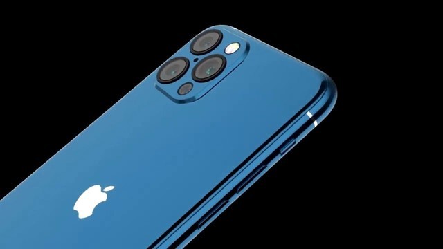 苹果iphone12系列深蓝色版本效果图曝光