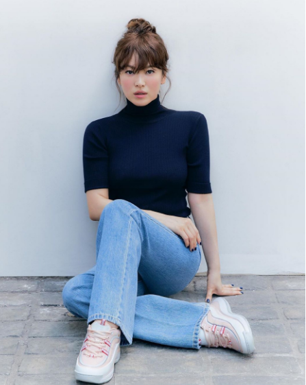 宋慧乔近照流出面容憔悴身形消瘦难以走出离婚阴影