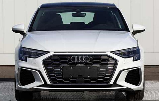 奥迪a3l|国产全新奥迪A3L实车曝光 车身加长将于北京车展亮相