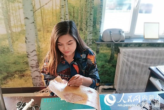 树皮画|树皮画绘就新生活