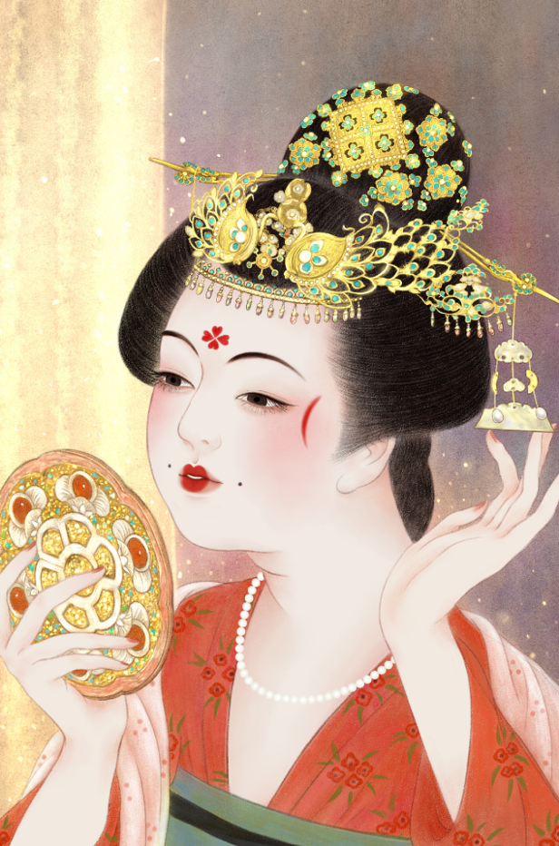 李唐|影视作品中“出镜率”极高的大唐贵女如何演绎昔日美妆时尚？
