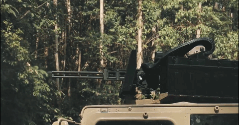 中国公开12.7毫米转管机枪,火力炸裂,1500米内难以存活