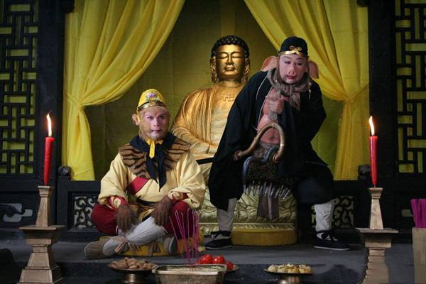 沙僧|沙僧一向谨小慎微，在车迟国，他为何敢推倒三清圣象？原因很简单
