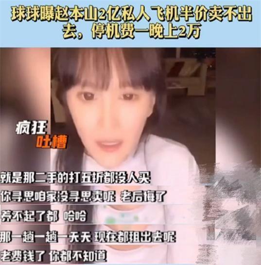 赵本山|赵本山后悔买飞机？女儿吐槽每天停机费要2万，便宜一半也没人买