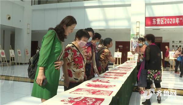 法西斯|缅怀先烈珍爱和平 东营举办反法西斯胜利75周年剪纸作品展