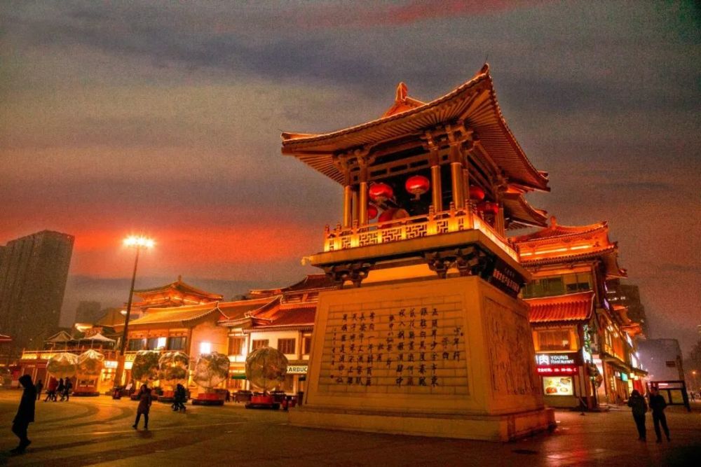 美轮美奂!换个角度看西市,别样风景别样美