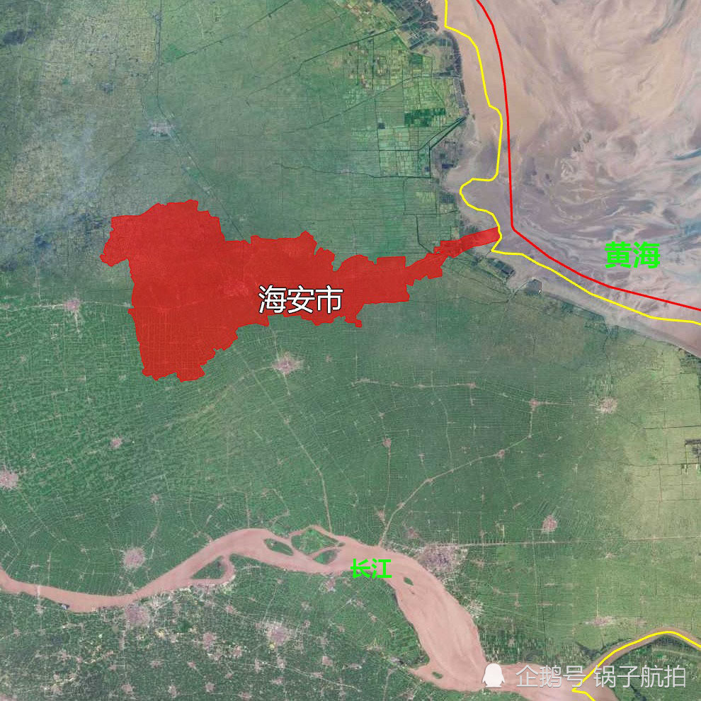 南通州|9张地形图，快速了解江苏省南通各市辖区县市