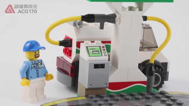 乐高积木城市系列60232汽车服务站图文评测