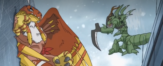 他本来就该这么强|小丑皇|数码兽|迦楼达兽|动画|吸血魔兽