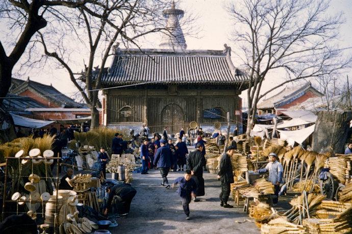 1957年的老北京生活场景 腾讯新闻