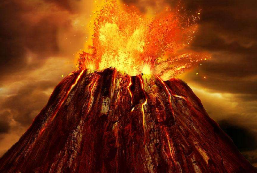 火山|太平洋最大火山，如果它爆发了，人类或只有逃离地球一种自救方法