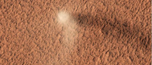 好奇号|“好奇号”火星车在火星发现“尘魔”，科学家：令人印象深刻