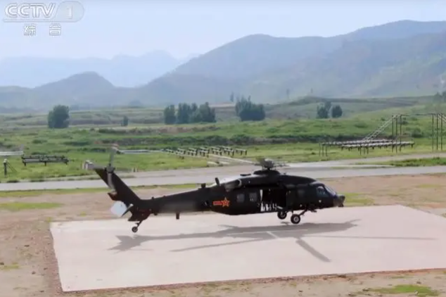 央视首次曝光解放军新型部队 直铺天盖地的大场面要来了 解放军 空中突击部队 101空中突击师 直 央视 直升机