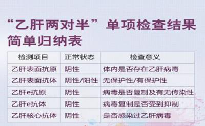 乙肝表面抗体|乙肝五项定量数值分析