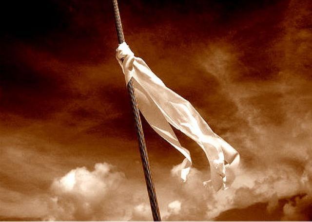 法军曾经举着白旗冲锋从什么时间开始举白旗成了投降的象征