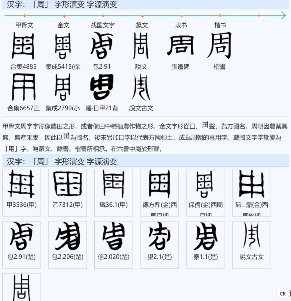 神话汉字之 周 字兼说周朝文化与文明 腾讯新闻