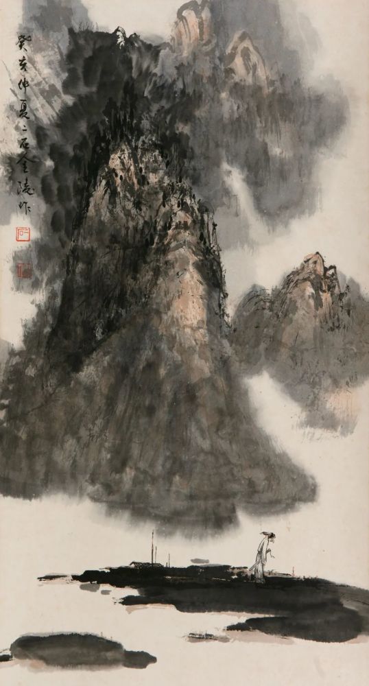 傅二石|傅二石的山水画，洒脱大气！