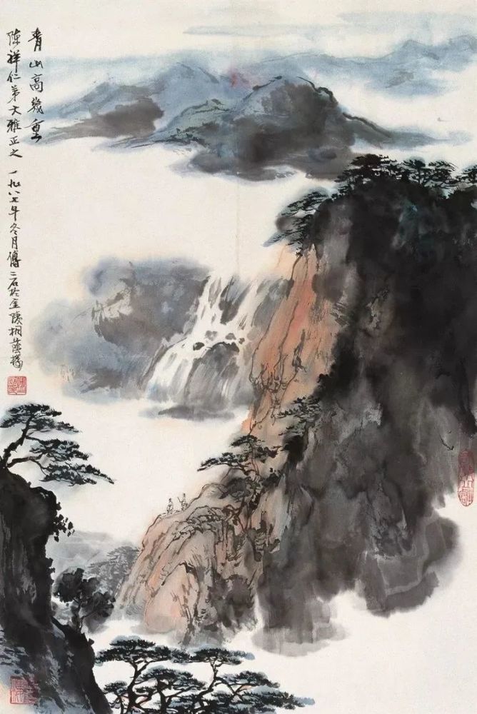 傅二石|傅二石的山水画，洒脱大气！