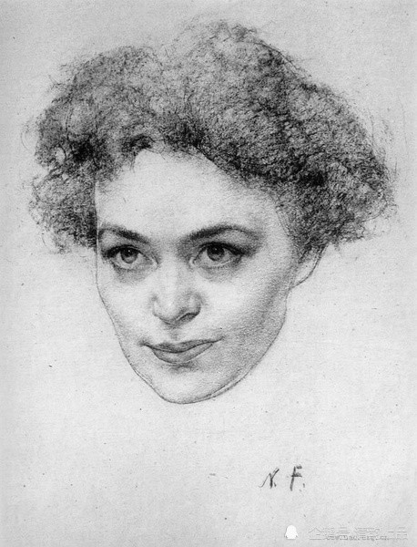 尼古拉·费欣|俄罗斯绘画大师，尼古拉·费欣，经典素描作品选集