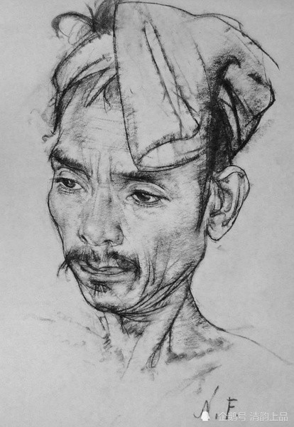 尼古拉·费欣|俄罗斯绘画大师，尼古拉·费欣，经典素描作品选集