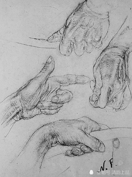 尼古拉·费欣|俄罗斯绘画大师，尼古拉·费欣，经典素描作品选集